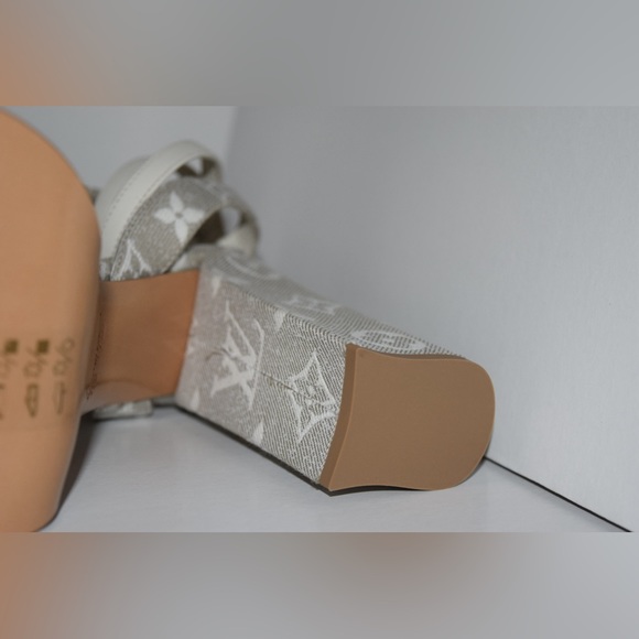 Louis Vuitton MONOGRAM Womens Platform & Wedge Sandals 2023 SS - Picture 13 of 14